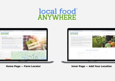 Local Food Anywhere Website